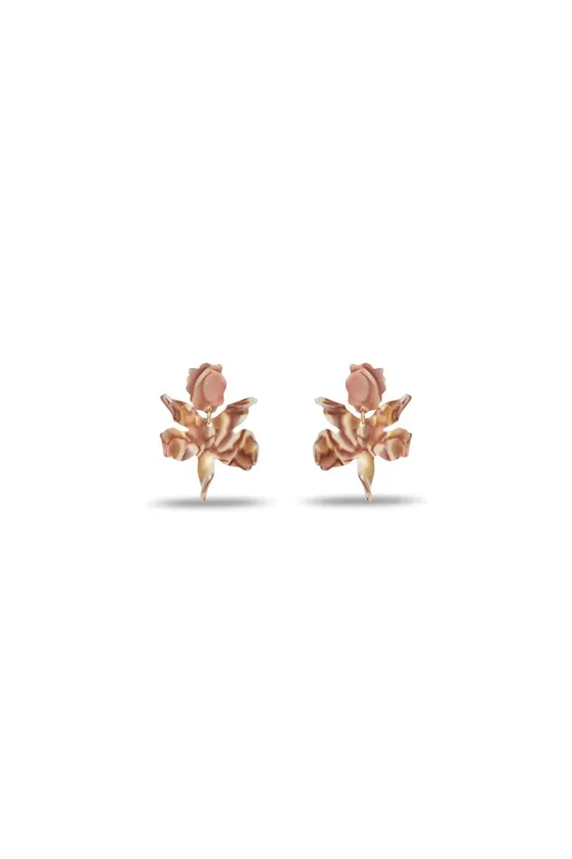 SHOP Trina Turk JEWELRY SMALL PAPER LILY EARRING