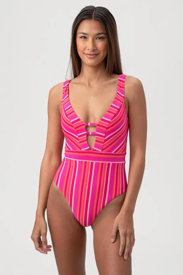 SHOP Trina Turk ONE PIECE SWIMWEAR WOMEN039S MARAI HALTER PLUNGE ONE PIECE SWIMSUIT SHOP Trina Turk ONE PIECE SWIMWEAR WOMEN039S MARAI HALTER PLUNGE ONE PIECE SWIMSUIT