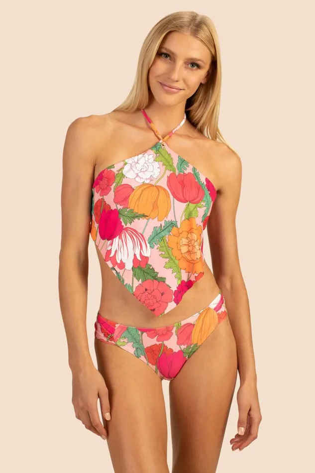 SHOP Trina Turk SWIM TOPS SUNNY BLOOM SCARF TOP