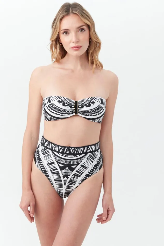 SHOP Trina Turk SWIM TOPS WOMEN039S HULA MOLDED STRAPLESS BANDEAU SWIM TOP