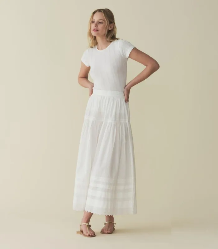 Shop VIVI TEE Salt Quelle Jolie Pointelle DEN Tees