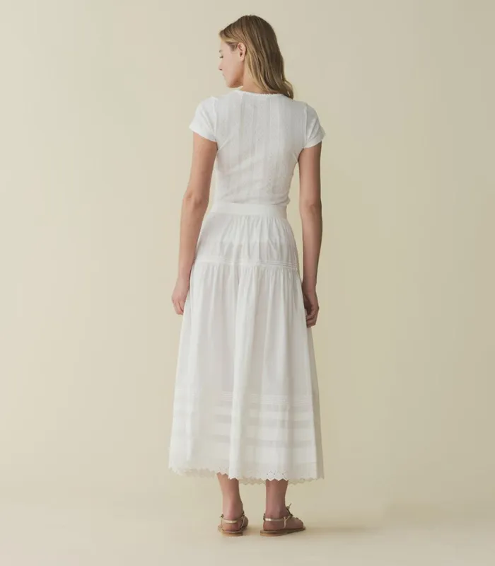 Shop VIVI TEE Salt Quelle Jolie Pointelle DEN Tees