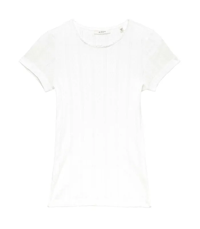 Shop VIVI TEE Salt Quelle Jolie Pointelle DEN Tees