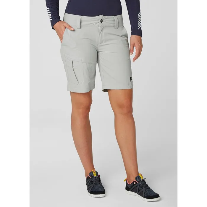 Shorts and Beachwear Women Helly Hansen W QD CARGO SHORTS 853 Grey Fog