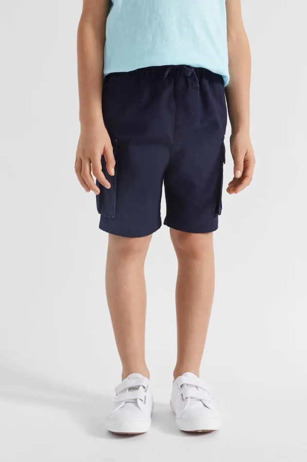 Shorts Boy Seed Heritage Textured Cargo Short Midnight Blue