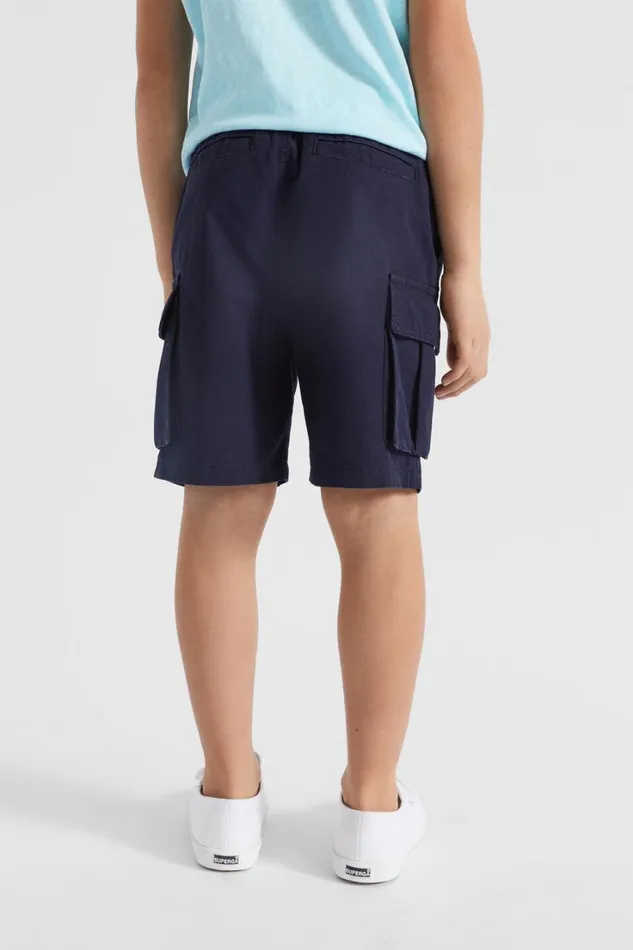 Shorts Boy Seed Heritage Textured Cargo Short Midnight Blue