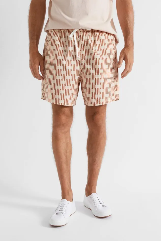 Shorts Man Seed Heritage Geo Check Resort Short Sierra Geo