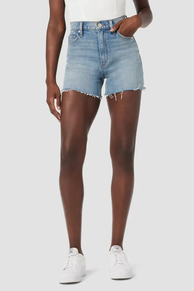 Shorts Women Hudson Jeans Harlow HighRise Short Ocean Air