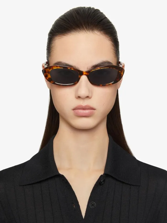 Show Unisex Sunglasses In Acetate Havanna WomenMen Givenchy Sunglasses