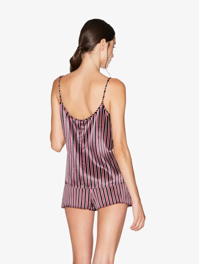 Silk Striped Sleep Shorts Sleepwear La Perla Pajamas