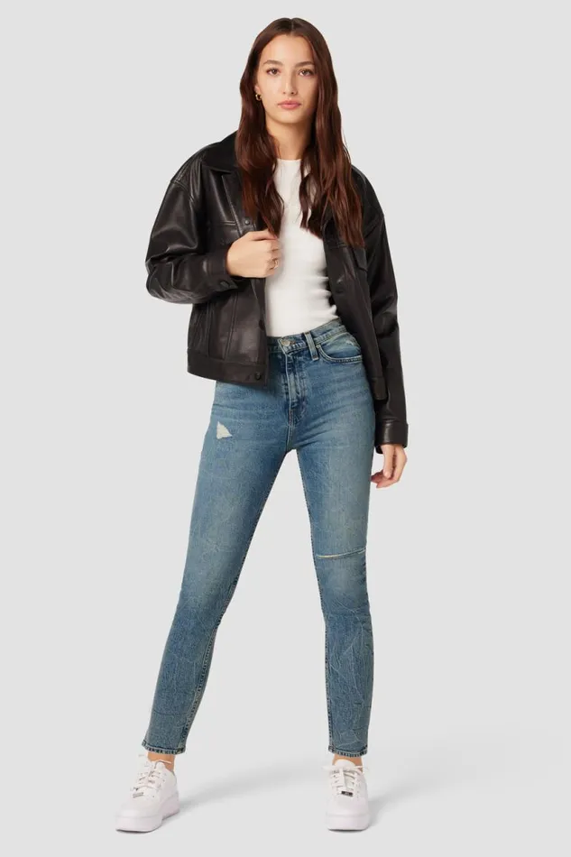 Skinny Women Hudson Jeans Harlow Ultra HighRise Cigarette Ankle Jean Nebula Skinny Women Hudson Jeans Harlow Ultra HighRise Cigarette Ankle Jean Nebula