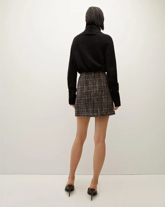 Skirts and Shorts Shop Veronica Beard Perry Boucl Tweed Miniskirt Navy Multi