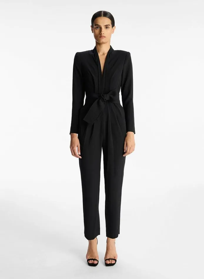 Skirts Women ALC Kieran Crepe Jumpsuit Black