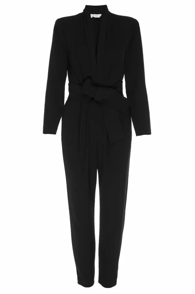 Skirts Women ALC Kieran Crepe Jumpsuit Black Skirts Women ALC Kieran Crepe Jumpsuit Black