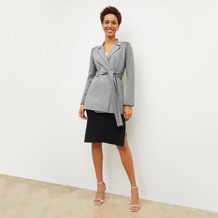 Skirts Women The Harlem Skirt 8211 Jardigan Knit Black M M LaFleur