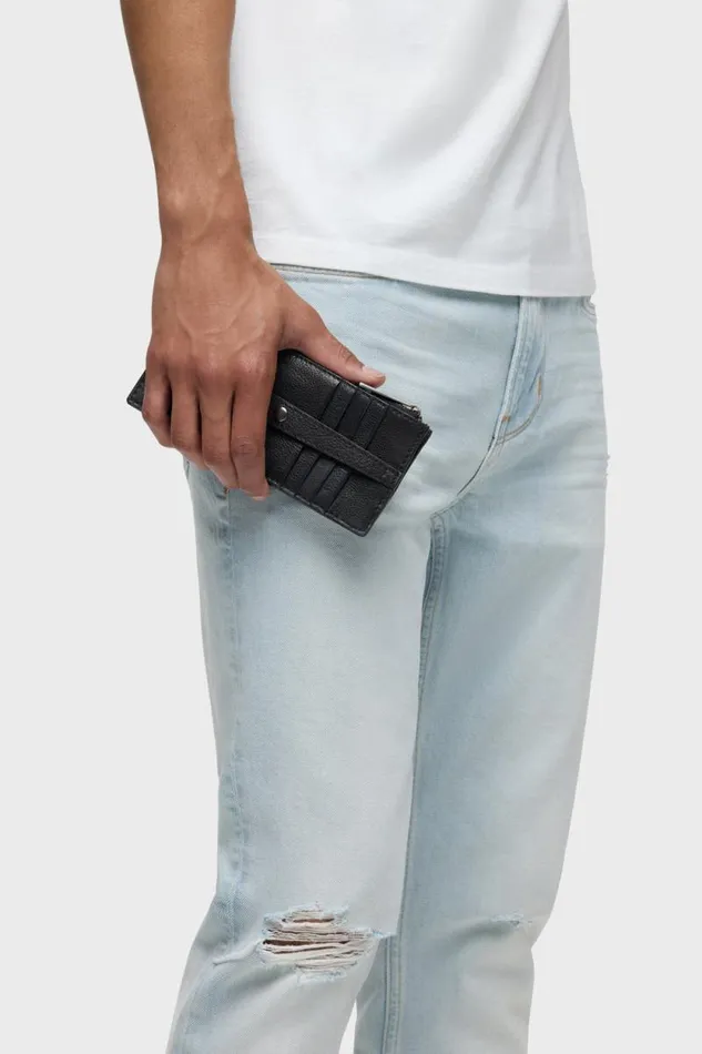 Slim Men Hudson Jeans Hudson Slim Wallet Black Slim Men Hudson Jeans Hudson Slim Wallet Black
