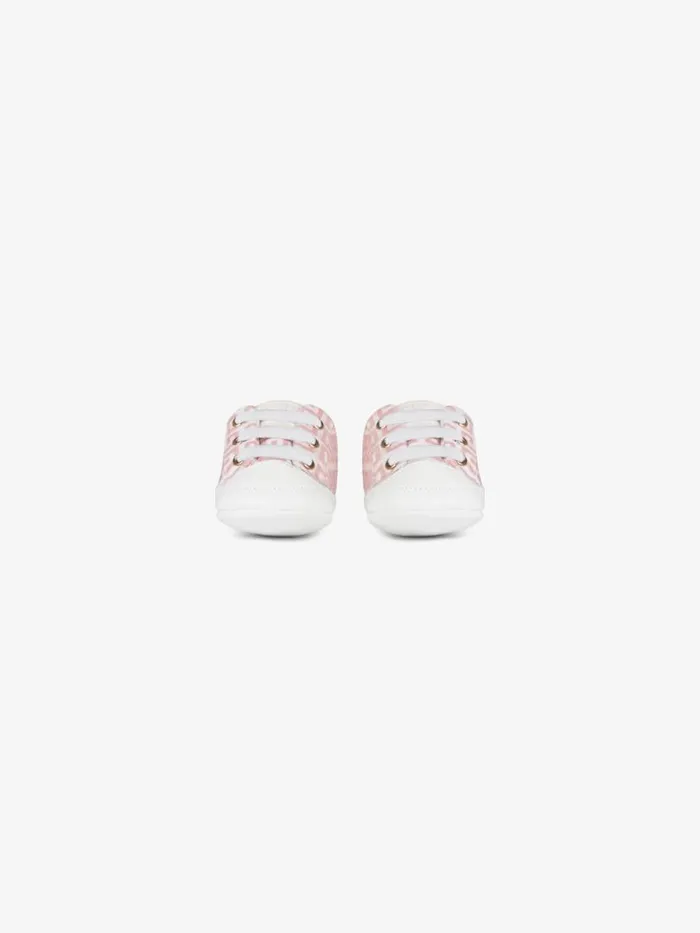 Slippers In 4g Jacquard Pale Pinkwhite Kids Givenchy