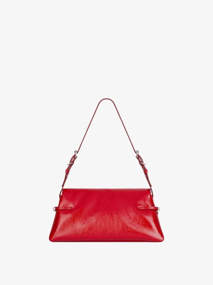 Small P039tit Voyou Bag In Patent Leather Vermillon Women Givenchy Shoulder Bags