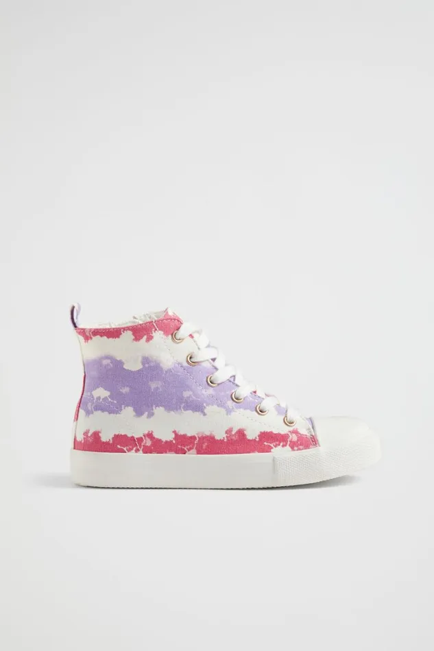 Sneakers and Trainers Girl Seed Heritage Tie Dye High Top Multi