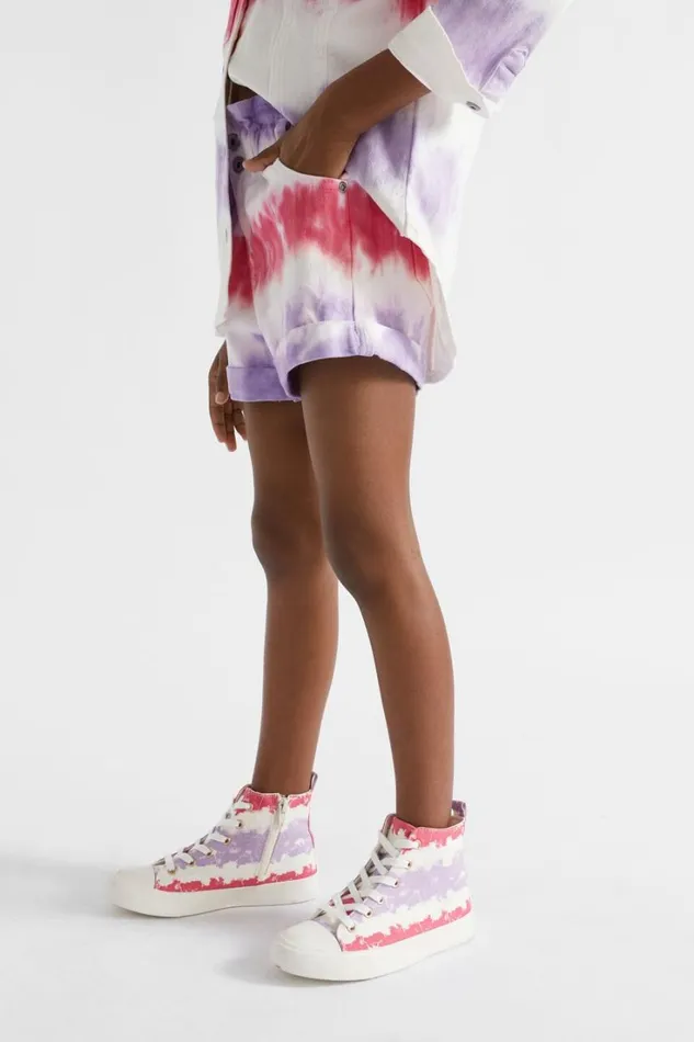 Sneakers and Trainers Girl Seed Heritage Tie Dye High Top Multi