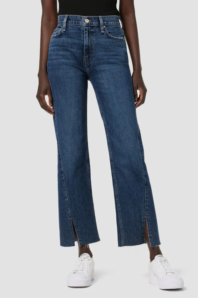 Straight Women Hudson Jeans Remi HighRise Straight Ankle Forward Seam Petite Jean W Slit Hem Indigo Breeze Straight Women Hudson Jeans Remi HighRise Straight Ankle Forward Seam Petite Jean W Slit Hem Indigo Breeze