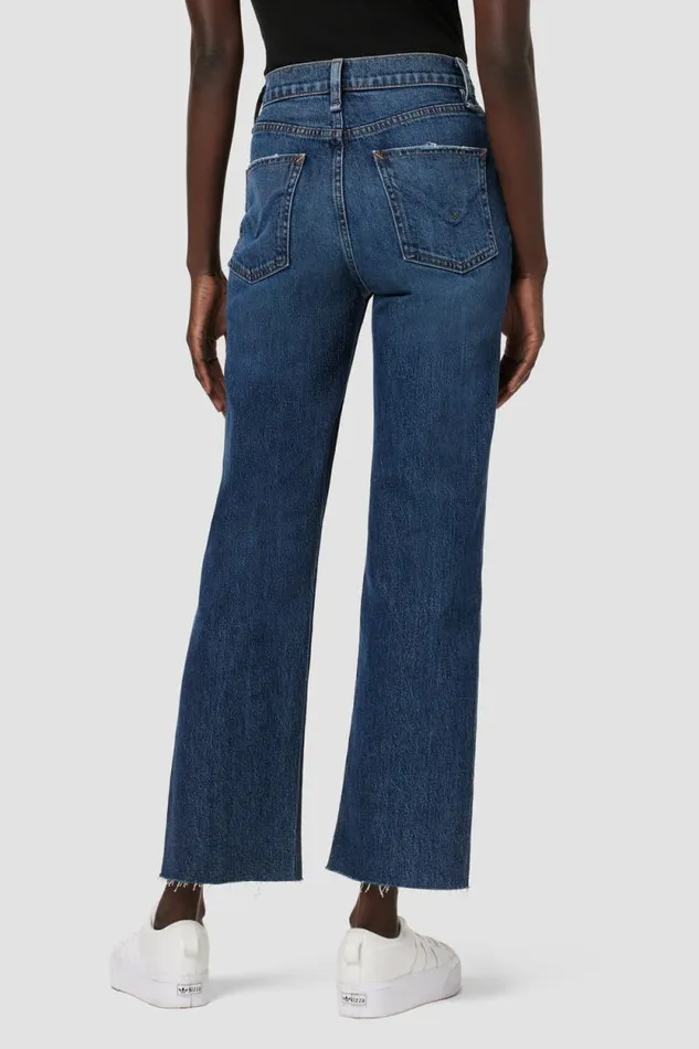 Straight Women Hudson Jeans Remi HighRise Straight Ankle Forward Seam Petite Jean W Slit Hem Indigo Breeze Straight Women Hudson Jeans Remi HighRise Straight Ankle Forward Seam Petite Jean W Slit Hem Indigo Breeze