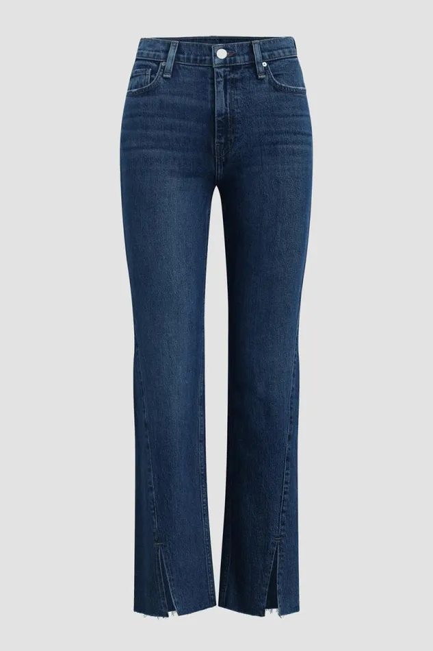 Straight Women Hudson Jeans Remi HighRise Straight Ankle Forward Seam Petite Jean W Slit Hem Indigo Breeze Straight Women Hudson Jeans Remi HighRise Straight Ankle Forward Seam Petite Jean W Slit Hem Indigo Breeze