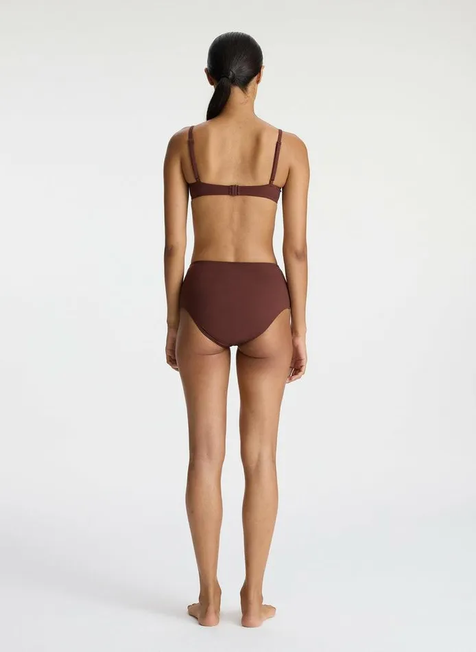 Suits Women ALC Dylan Bikini Top Carob Suits Women ALC Dylan Bikini Top Carob