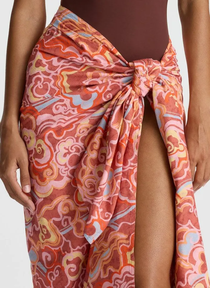 Suits Women ALC Serra Sarong Baked Clay Multi Suits Women ALC Serra Sarong Baked Clay Multi