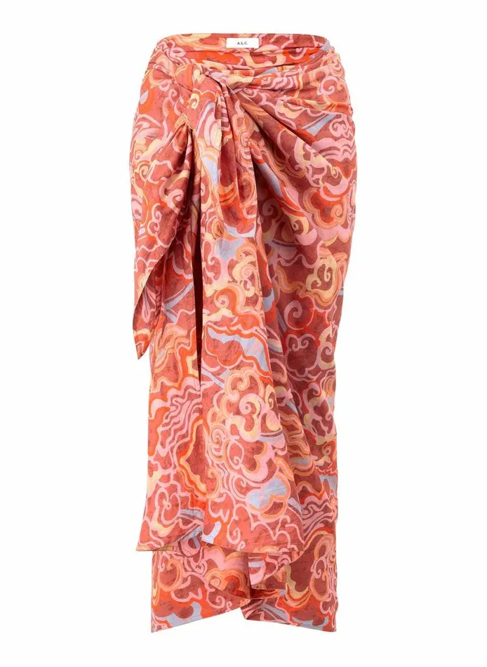 Suits Women ALC Serra Sarong Baked Clay Multi Suits Women ALC Serra Sarong Baked Clay Multi