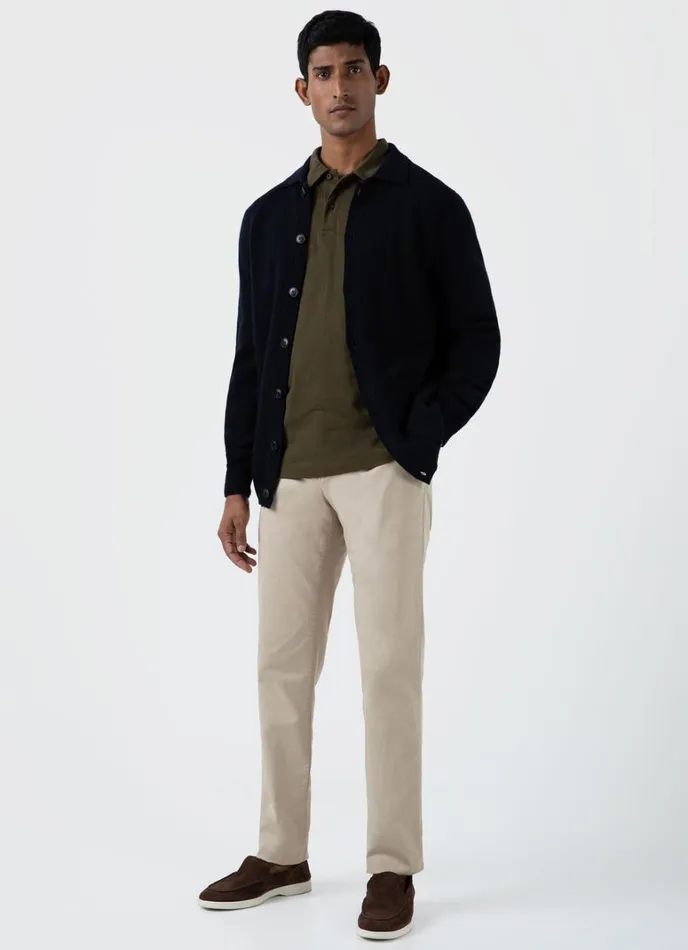 SUNSPEL Polo Shirts Riviera Polo Shirt Dark Olive 8211 Men