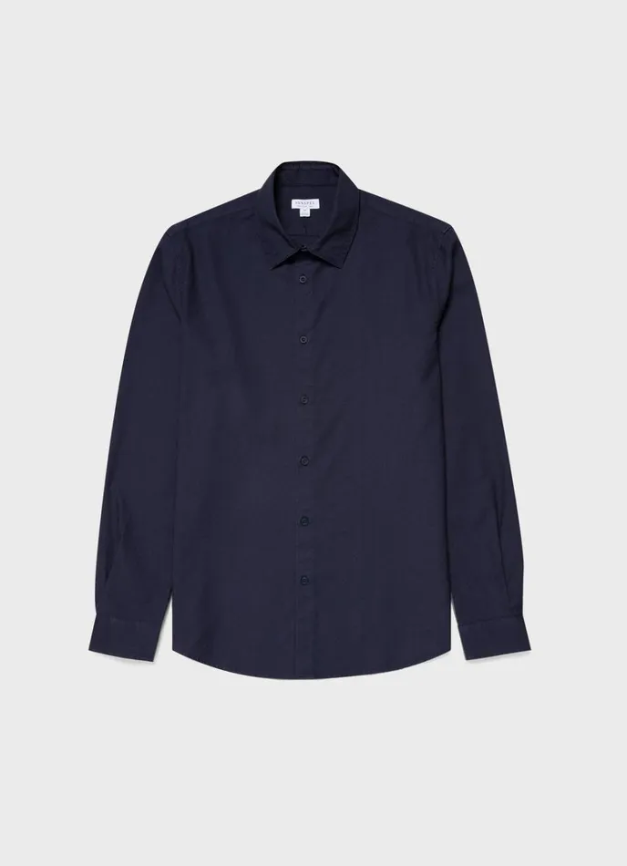 SUNSPEL Shirts Oxford Shirt Navy 8211 Men