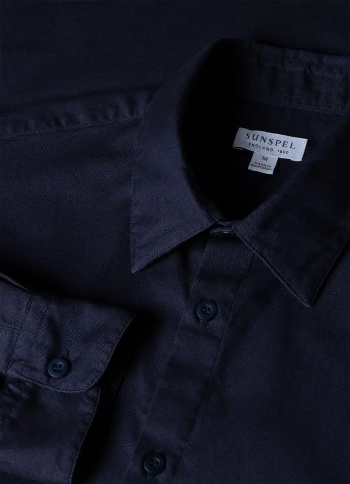 SUNSPEL Shirts Oxford Shirt Navy 8211 Men