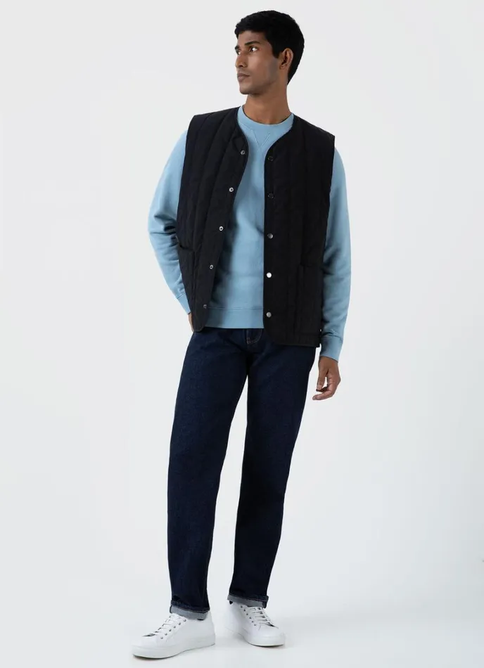 SUNSPEL Sweatshirts and Sweatpants Loopback Sweatshirt Sky Blue 8211 Men