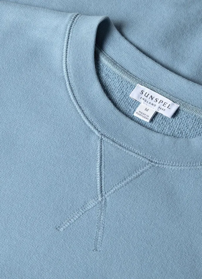 SUNSPEL Sweatshirts and Sweatpants Loopback Sweatshirt Sky Blue 8211 Men