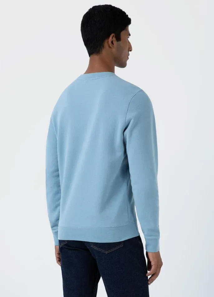 SUNSPEL Sweatshirts and Sweatpants Loopback Sweatshirt Sky Blue 8211 Men