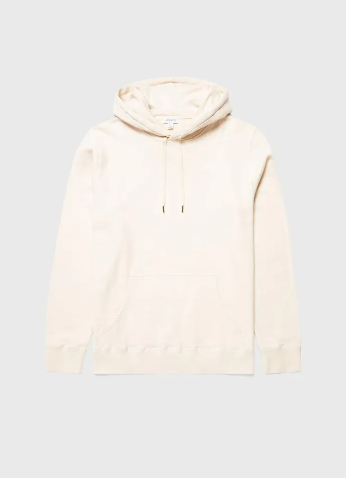SUNSPEL Sweatshirts and Sweatpants Undyed Loopback Hoodie Undyed 8211 Men