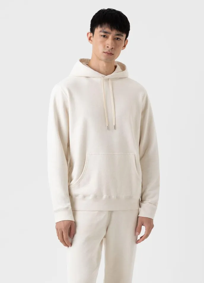 SUNSPEL Sweatshirts and Sweatpants Undyed Loopback Hoodie Undyed 8211 Men