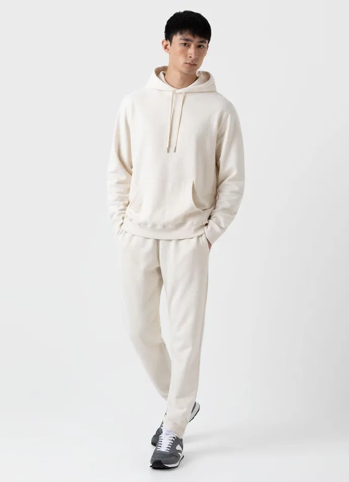 SUNSPEL Sweatshirts and Sweatpants Undyed Loopback Hoodie Undyed 8211 Men