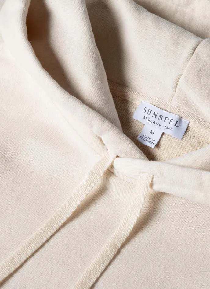 SUNSPEL Sweatshirts and Sweatpants Undyed Loopback Hoodie Undyed 8211 Men