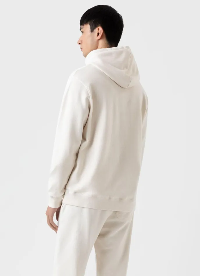 SUNSPEL Sweatshirts and Sweatpants Undyed Loopback Hoodie Undyed 8211 Men