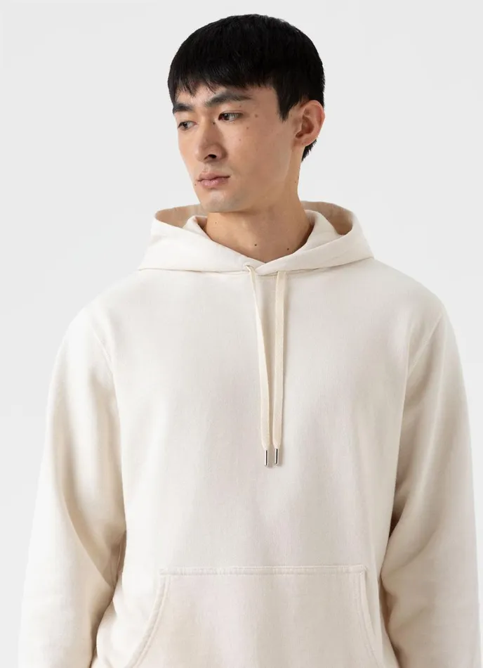 SUNSPEL Sweatshirts and Sweatpants Undyed Loopback Hoodie Undyed 8211 Men