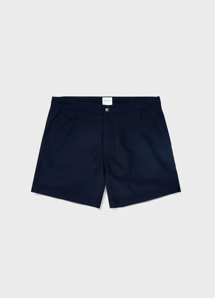 SUNSPEL Swimwear Tailored Swim Shorts Navy 8211 Men