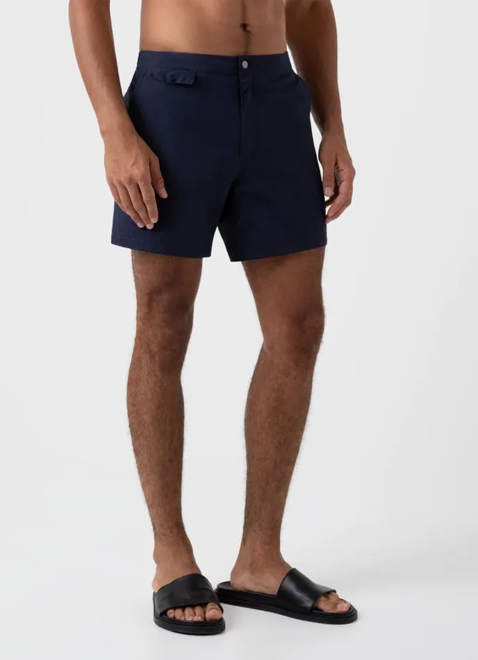 SUNSPEL Swimwear Tailored Swim Shorts Navy 8211 Men