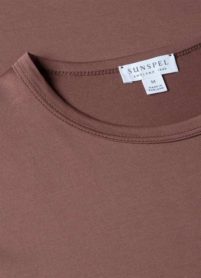 SUNSPEL Tshirts Classic Tshirt Brown 8211 Men