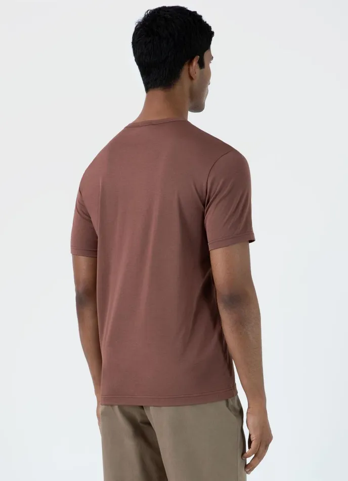 SUNSPEL Tshirts Classic Tshirt Brown 8211 Men