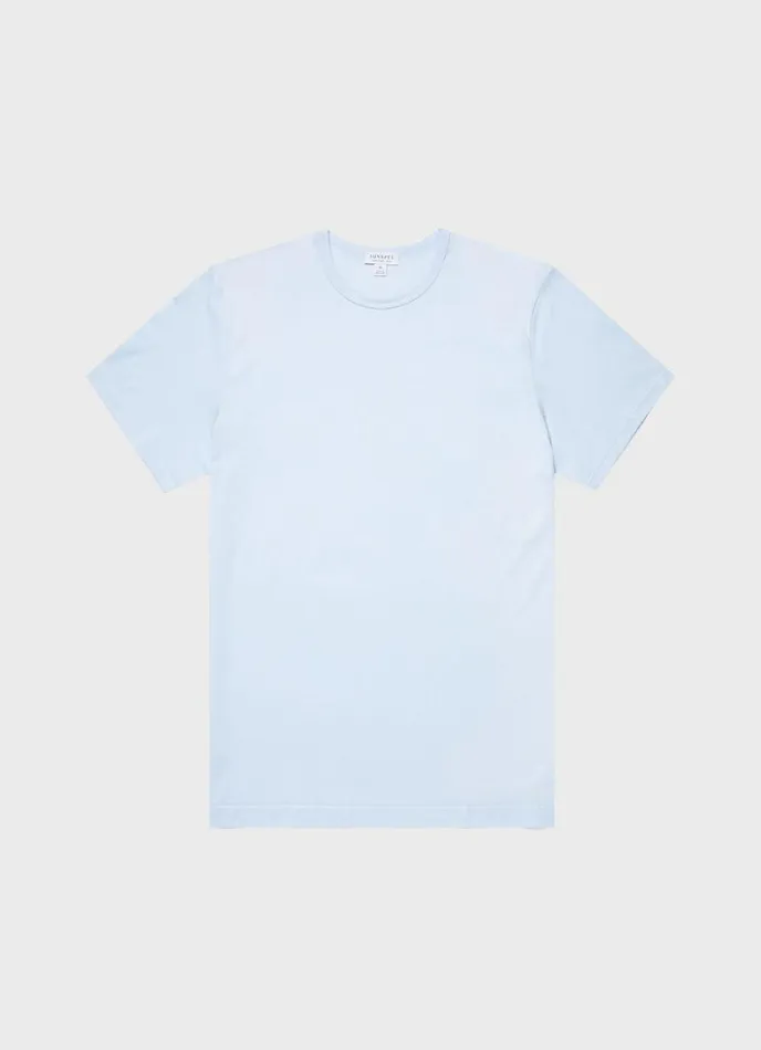 SUNSPEL Tshirts Classic Tshirt Light Blue 8211 Men