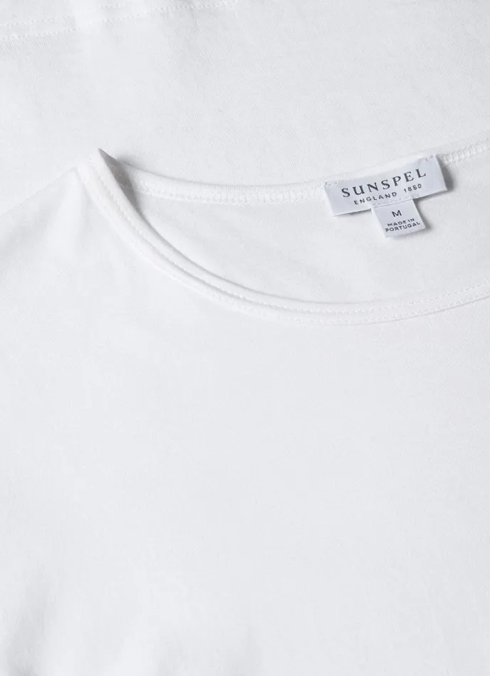 SUNSPEL Underwear Tops Superfine Cotton Underwear Tshirt White 8211 Men