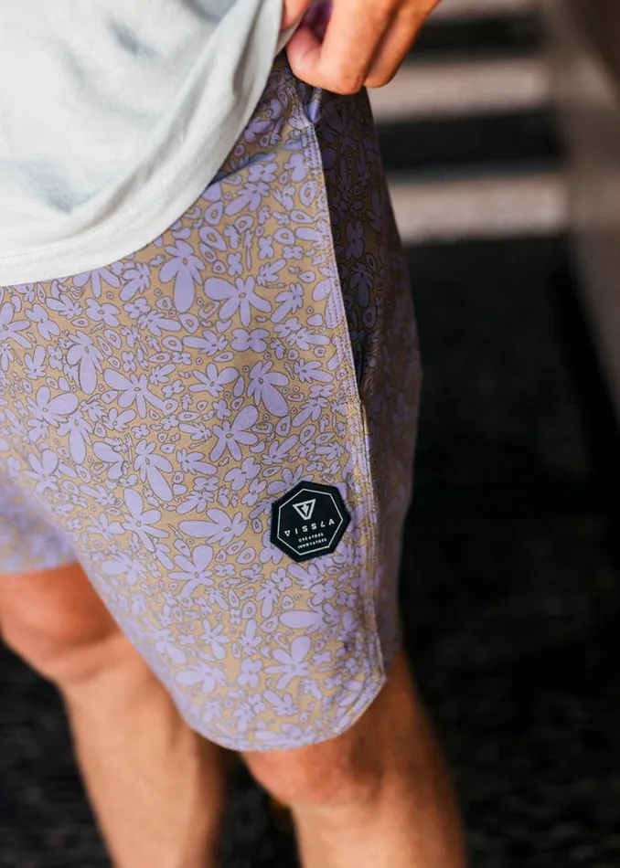 Superbloom 175quot Boardshort Dusty Lilac Men Vissla Boardshorts