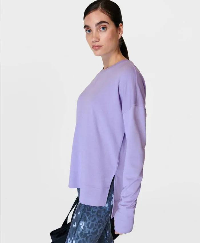 Sweaty Betty After Class Longline Sweatshirt Virtual Violet Purple Clothing Sweatshirts Hoodies Sweaty Betty After Class Longline Sweatshirt Virtual Violet Purple Clothing Sweatshirts Hoodies